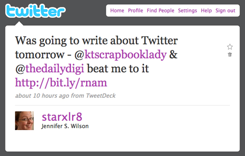tweet tweet