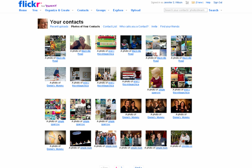 flickr-contacts