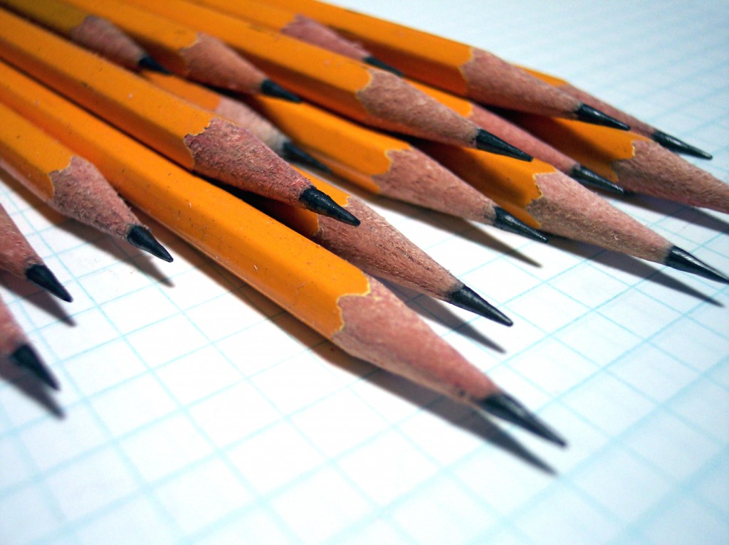 writing pencils