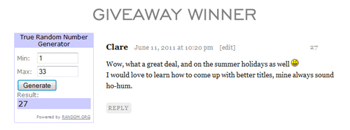giveaway