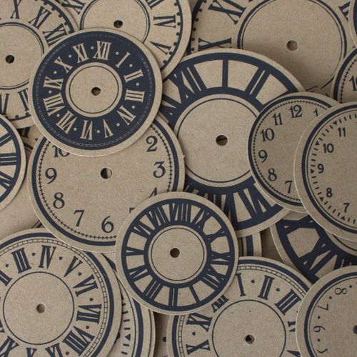 Maya Road Kraft Clocks