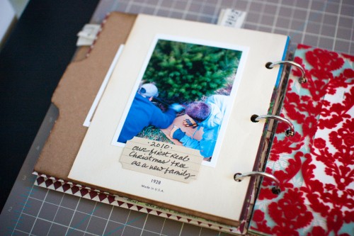 December Themed Album at Simple Scrapper