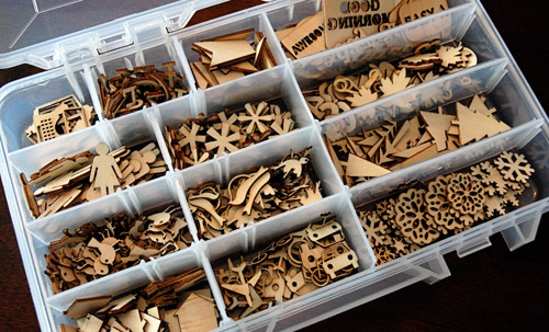 wood veneer storage