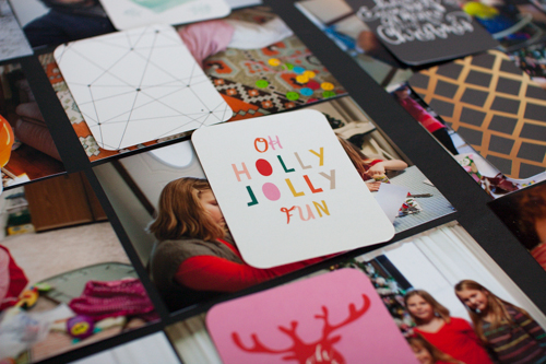 Completed Holiday Photo Album from Simple Scrapper