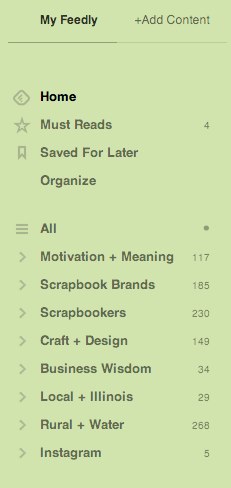 Feedly Sidebar | How to Keep Up with Blogs at Simple Scrapper