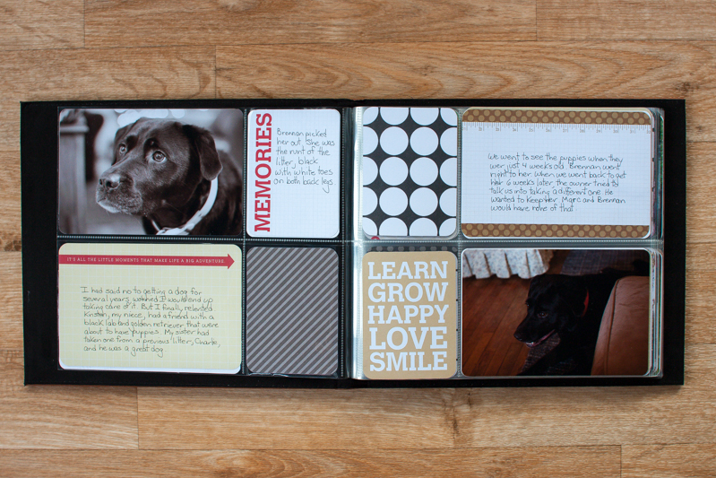 Scrapbooking Pets: Project Life Mini Album from Simple Scrapper