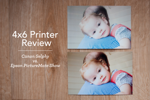 4x6 Printer Review: Canon Selphy vs. Epson PictureMate Show at Simple Scrapper