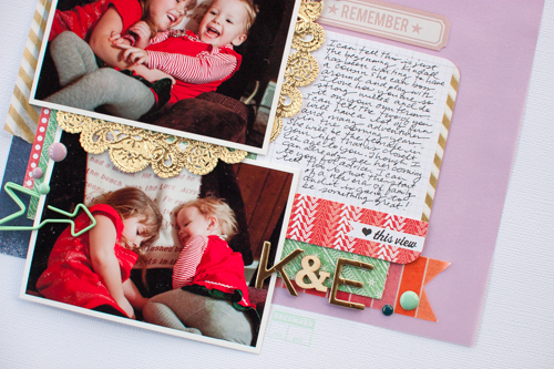 Sneak: K&E layout by Jennifer Wilson