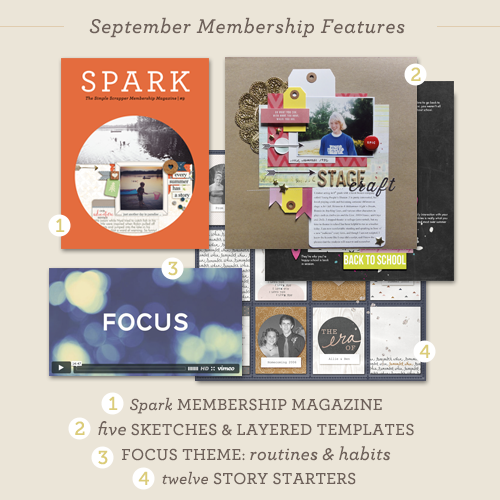 September Membership Reveal + Free Calendar Printable