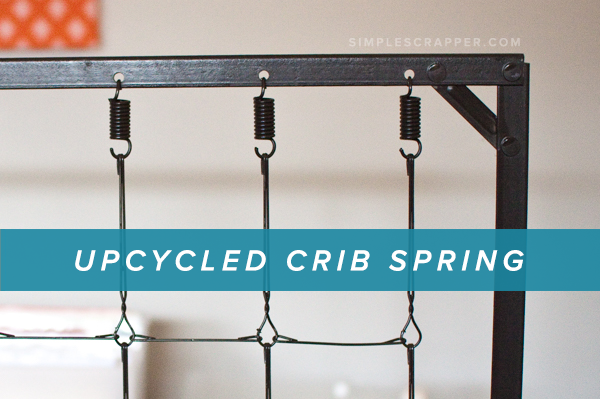 Upcycling a Crib Spring for Your Creative Workspace