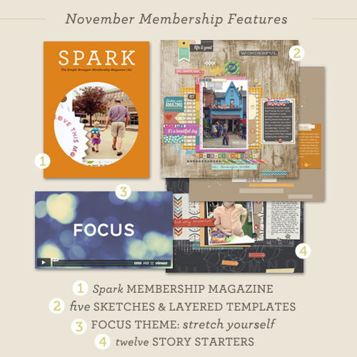 November Membership Reveal + Free Calendar Printable
