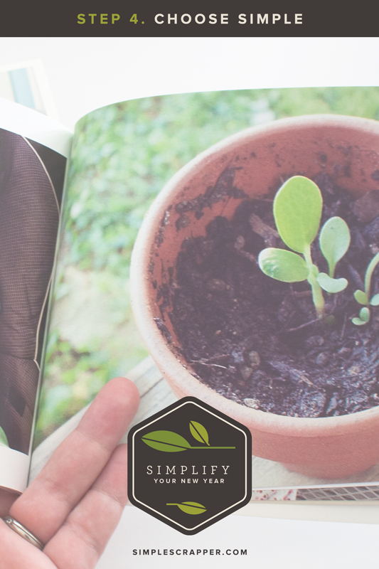 Get a head start on 2015 with the Simplify Your New Year free mini class at Simple Scrapper