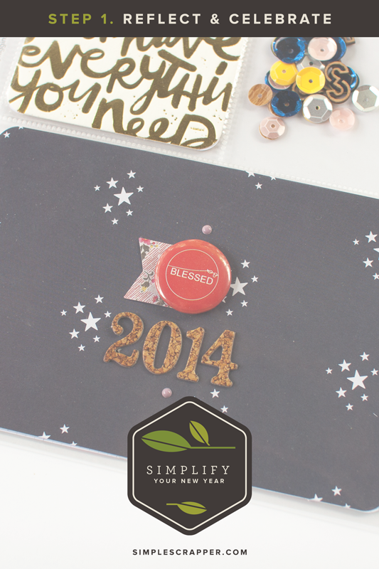 Get a head start on 2015 with the Simplify Your New Year free mini class at Simple Scrapper