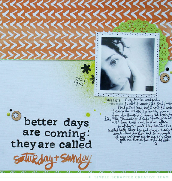 Layout by Alexa Gill for Simple Scrapper