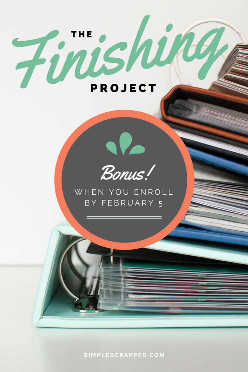 The Finishing Project workshop