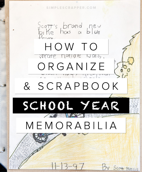 Three-Part Series on Curating School Year Memories