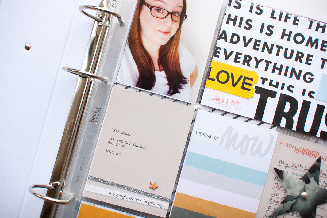 Scrapbooking the Year in 9x12