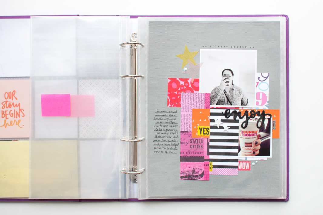 Scrapbooking the Year in 9x12
