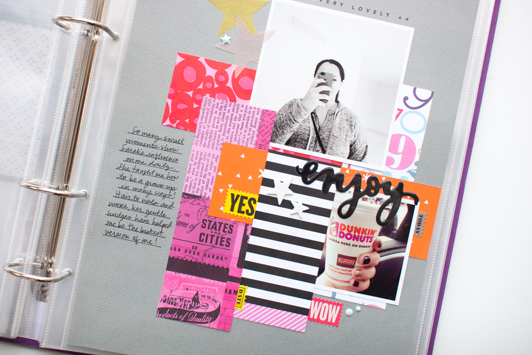Scrapbooking the Year in 9x12