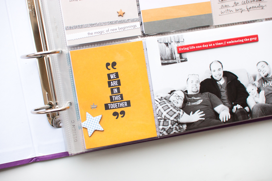 Scrapbooking the Year in 9x12