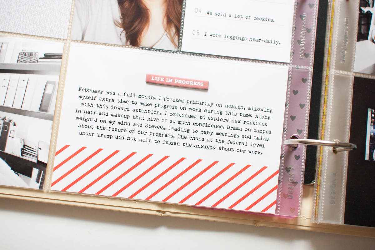 Download free templates for creating a hybrid Project Life spread using Lightroom and Photoshop.