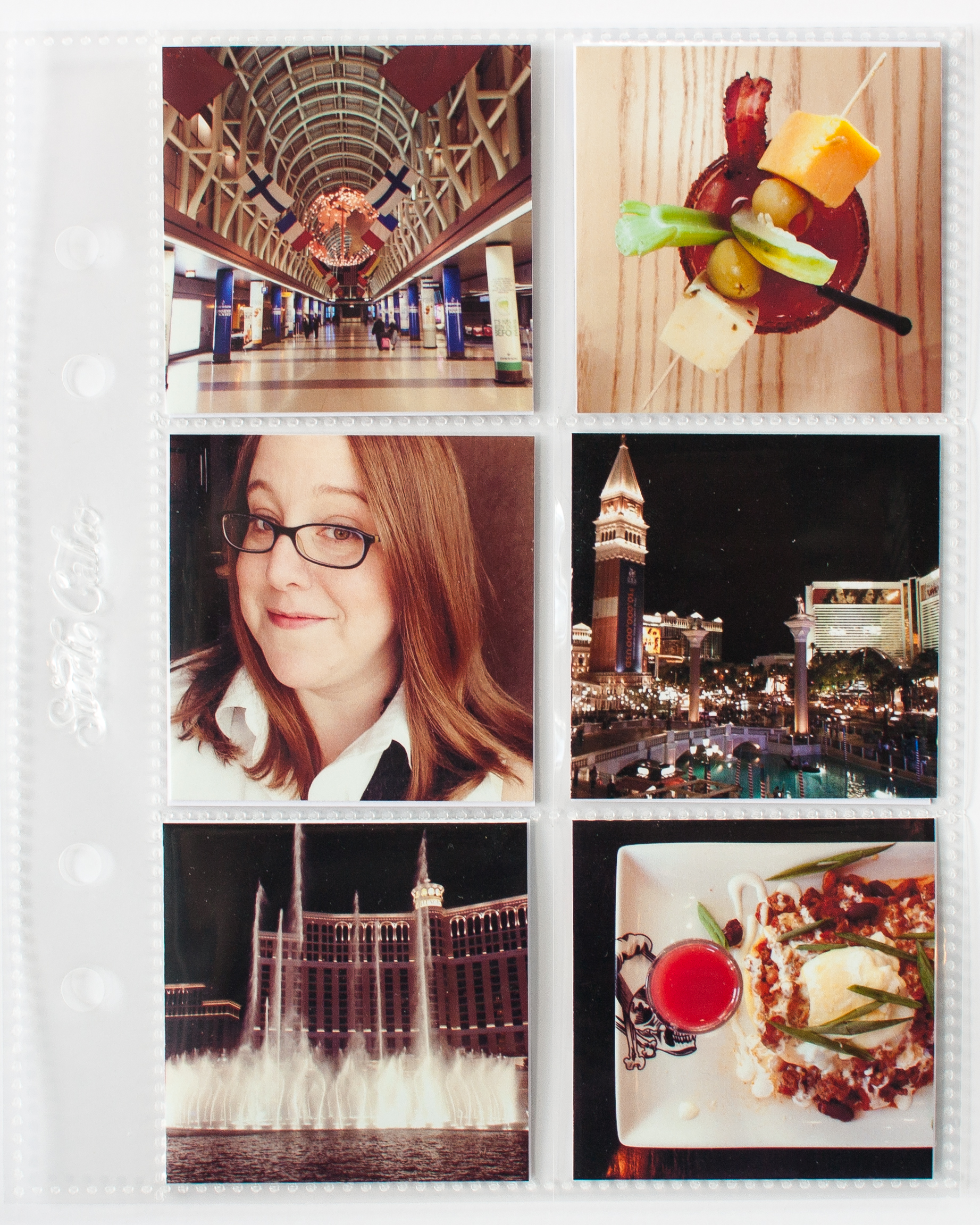 idea for vacation pocket page